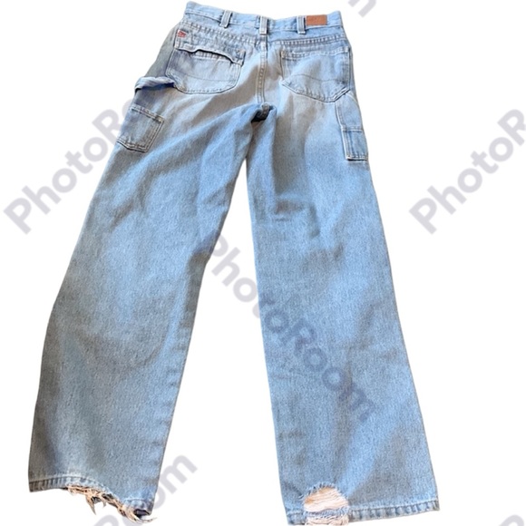 BDG Urban Outfitters Straight Leg Blue Jeans - Picture 4 of 9